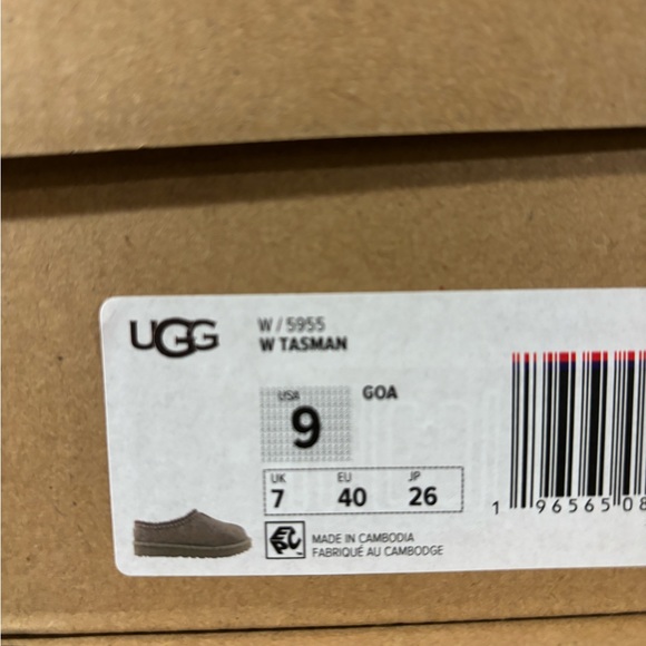 Ugg Tasman Slipper Goat NWT Women Size 6-11 authentic RARE NIB Shoes - Picture 14 of 16